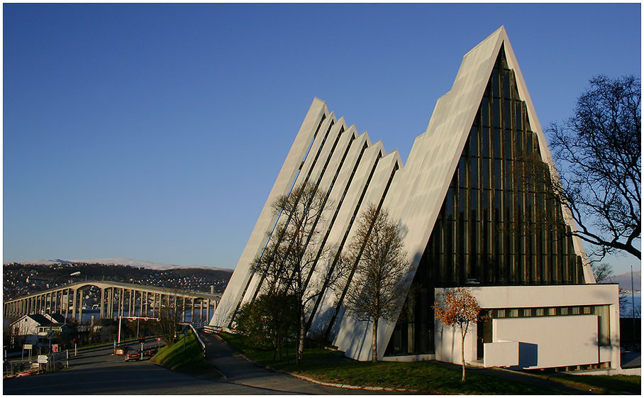 Eismeerkathedrale in Tromsdalen