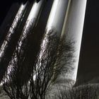 Eismeerkathedrale Tromsö bei Nacht