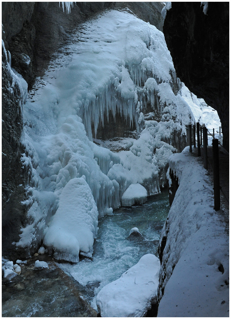 Eismonster in der Partnachklamm