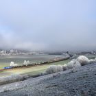 Eisnebel im Haunetal