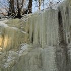 Eisparadies am Ritterfelsen Hohnstein Sä. Schweiz