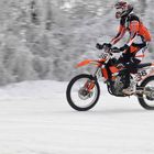 Eisrennen Moto Cross