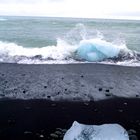 Eisschollen am Meer