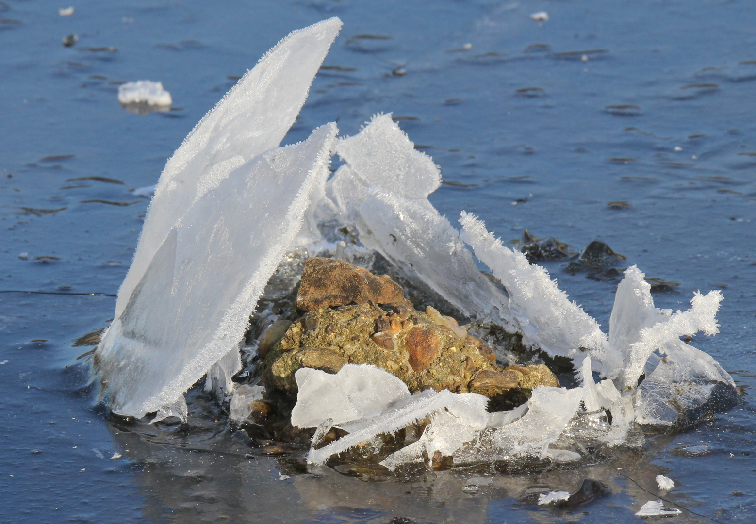 Eisschollen auf der Ruhr - lang ist es her