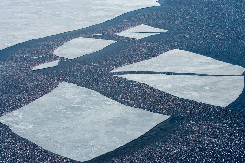 Eisschollen, Ice floes, Devil Island, Antarctic