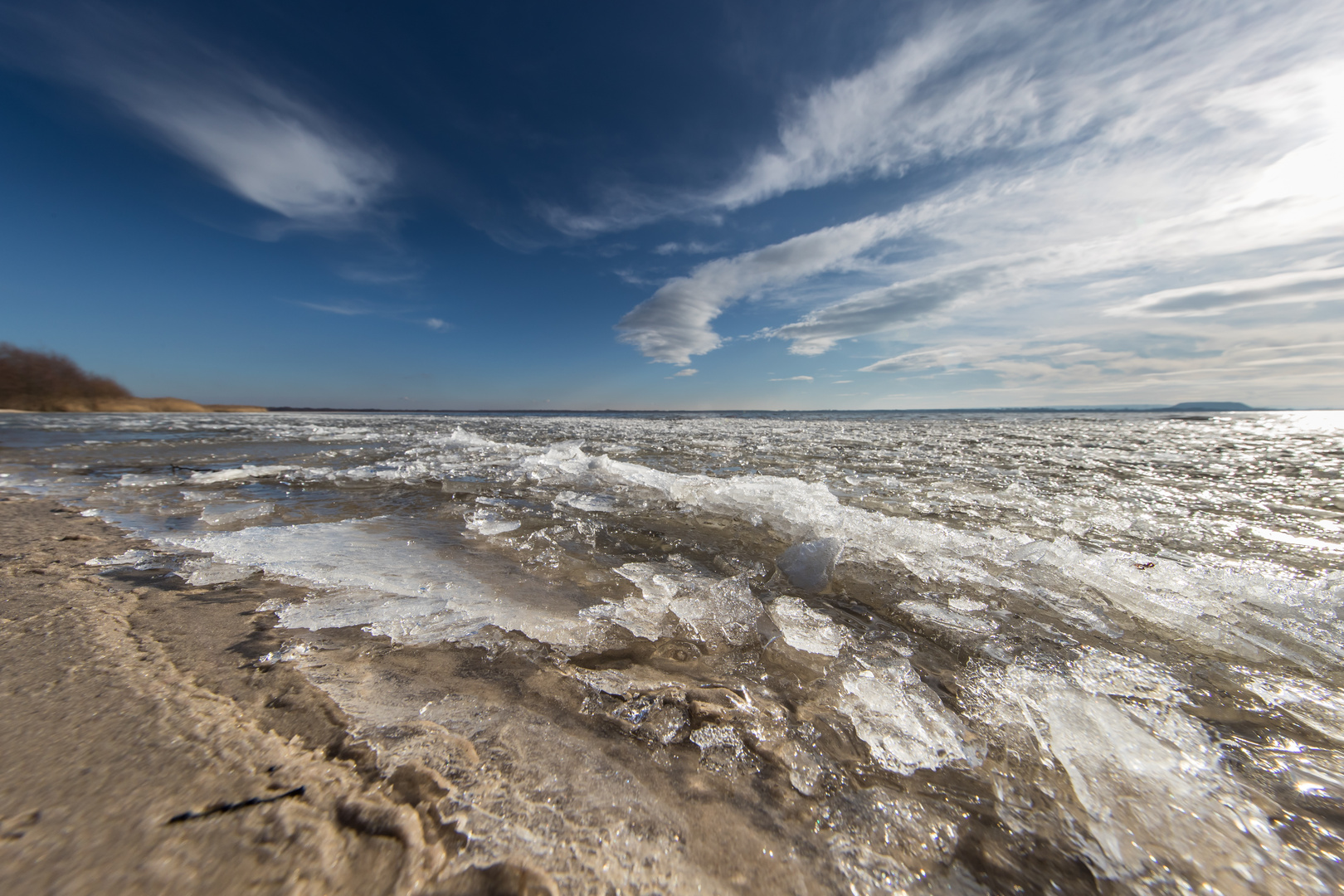 Eisschollen Steinhuder Meer