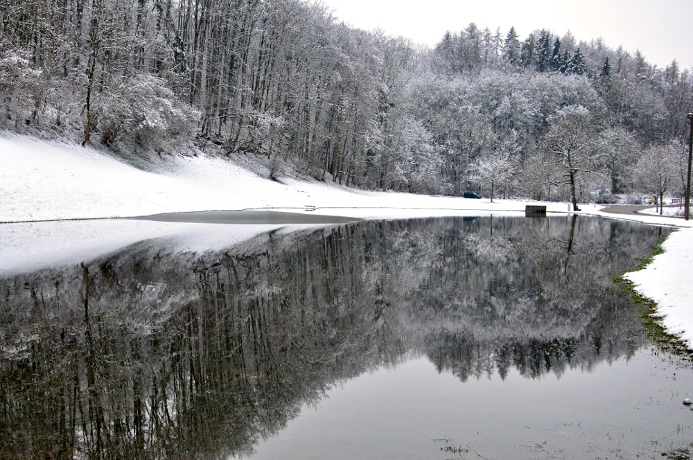 Eissee im Taubertal