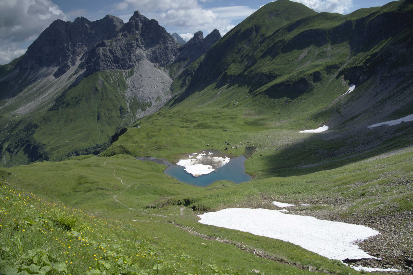 Eissee in 2019 nach Greta