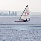 Eissegeln auf dem Steinhuder Meer