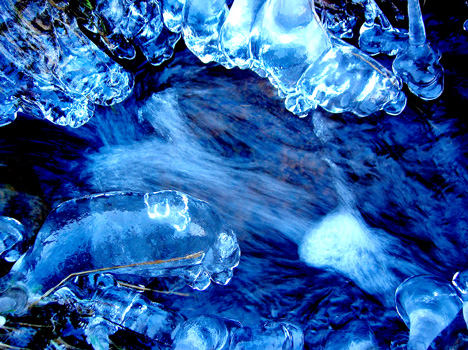 Eissinfonie in Blau