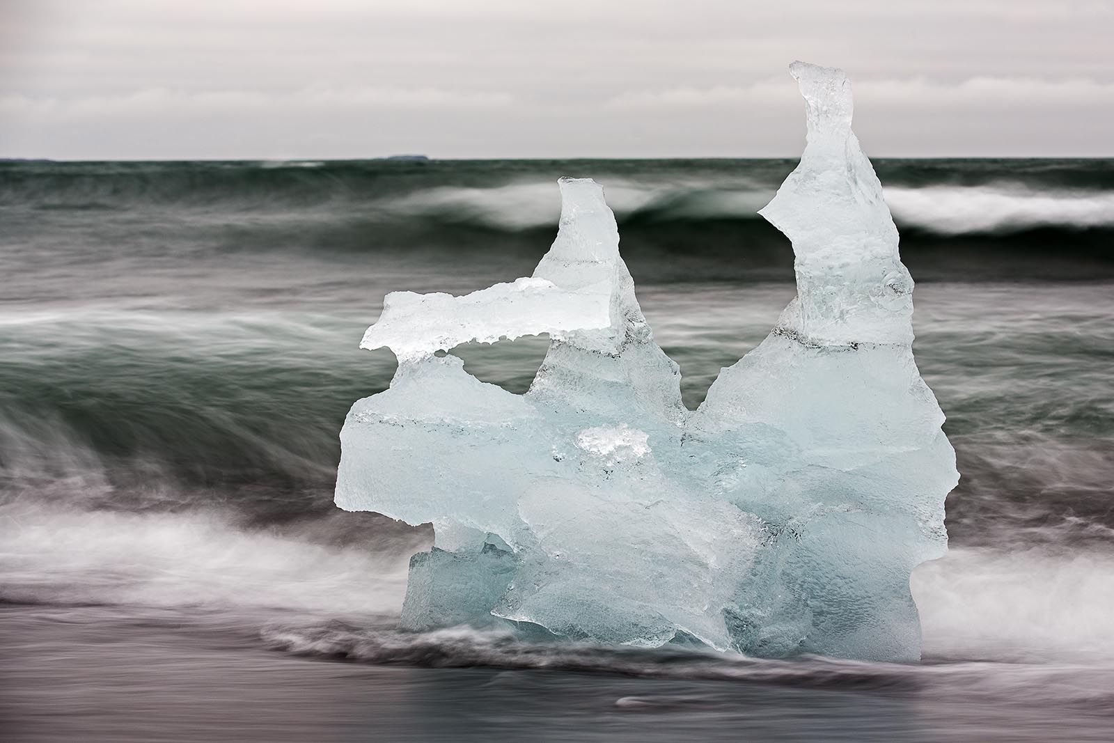 Eisskulptur...