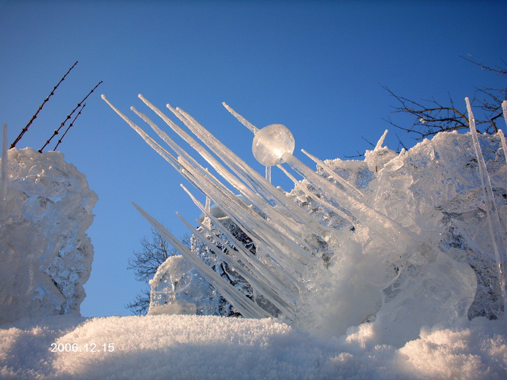 Eisskulptur