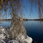 Eisskulptur am Großen Plöner See