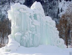 Eisskulptur im Stubachtal ( Salzburgland )