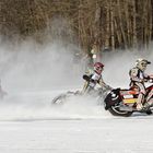 Eisspeedway im Waldbad Oberau