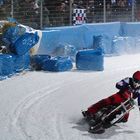 Eisspeedway WM Berlin 2011: Sturz ohne Folgen