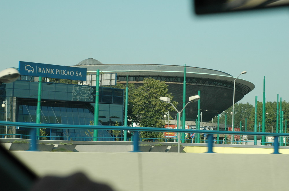 Eissporthalle in Katowitce oder auch Ufo genannt