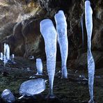 Eisstalagmite