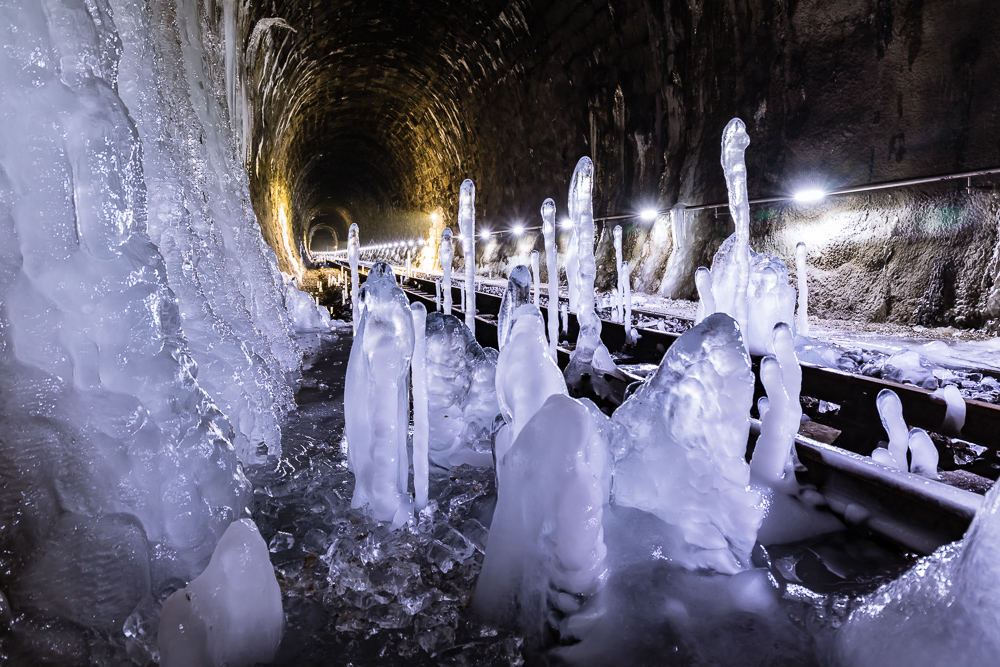 Eisstalagmiten