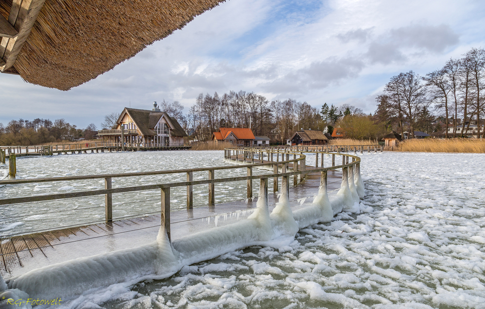 Eisstarre auf dem Hemmelsdorfer See