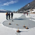 Eisstockschiessen am Weissensee