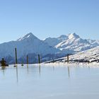 Eisstockwerfen auf hohem Niveau