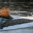 eisstoss an der naab ( bayern oberpfalz )