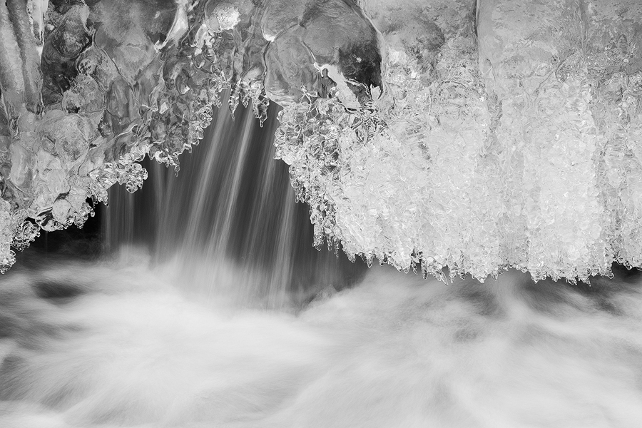 Eisstrukturen I, Schwarzwald, Deutschland, 2009