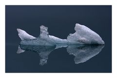 Eisstück auf dem Jökulsárlón