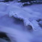 Eisstufen am Wasserfall Gullfoss