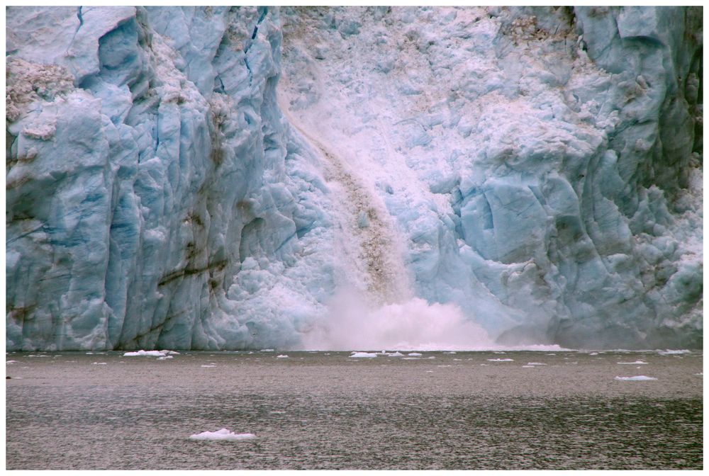 Eissturz am Columbia Glacier