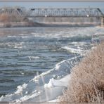 Eistreiben auf der Weser - 2