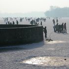 Eisvergnügen auf dem Maschsee