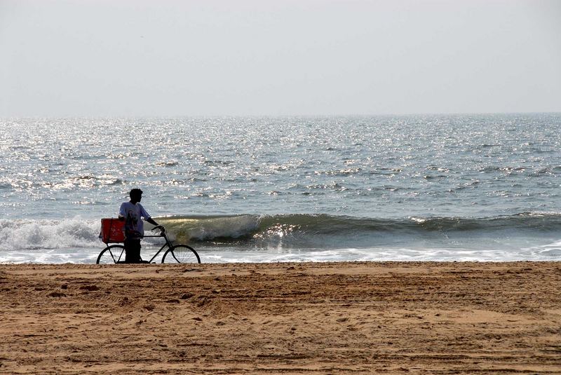 Eisverkäufer in Goa