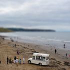 Eiswagen am Strand von Whitby