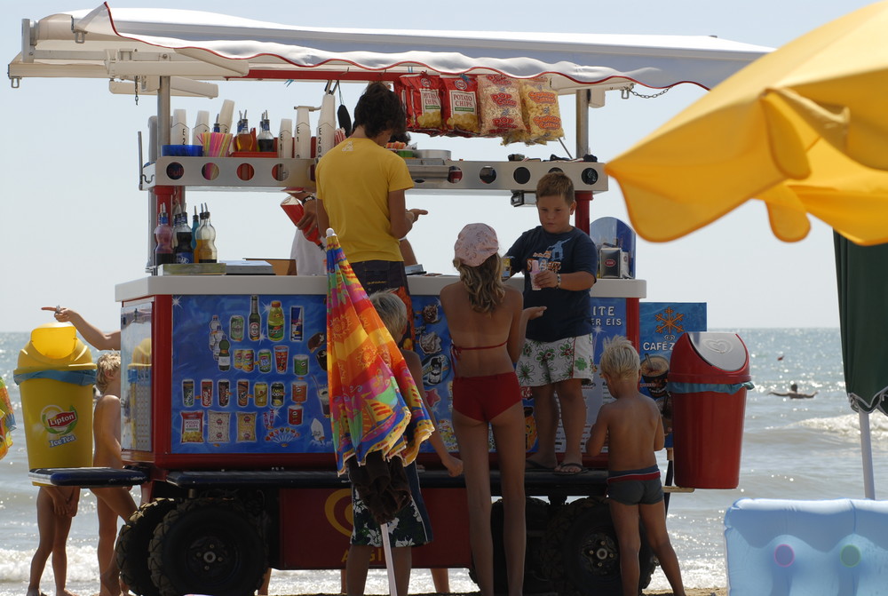 Eiswagen bei +30 °C.............