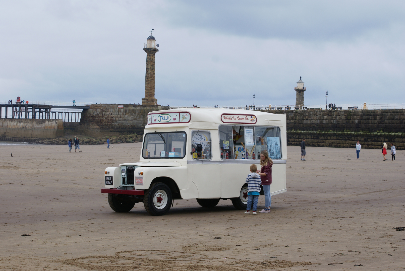 Eiswagen in Whitby