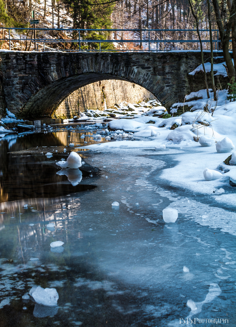 Eiswasser Brücke