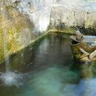 Eiswasser im Sommer