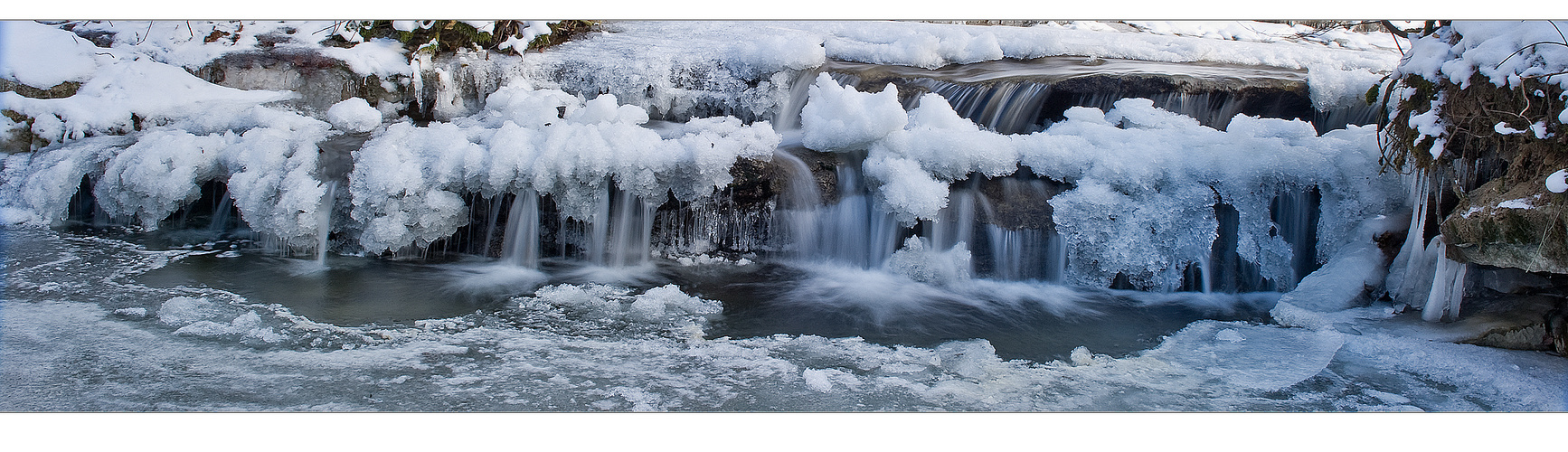 Eiswasserfall