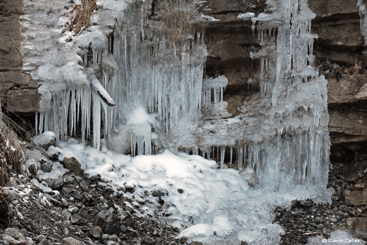 Eiswasserfall