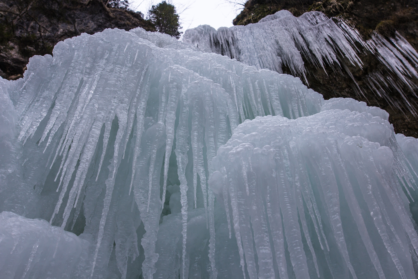 Eiswasserfall