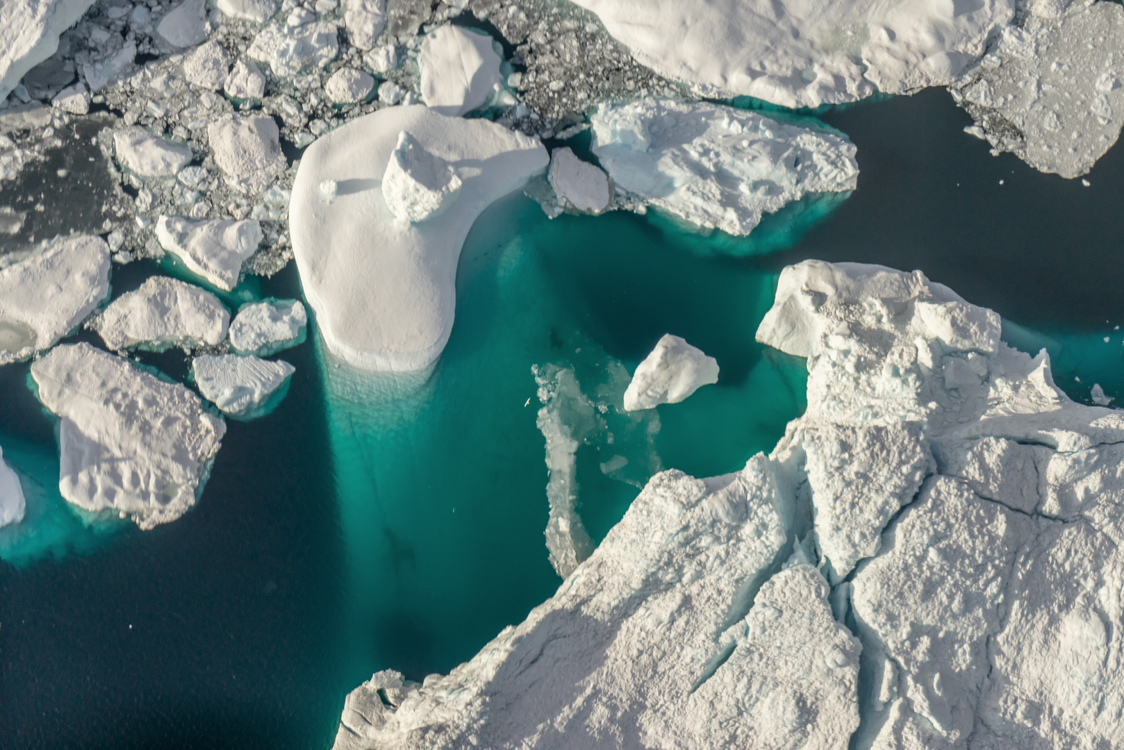 Eiswelten aus der Luft