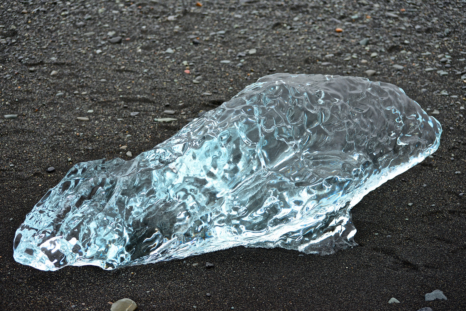 Eiswürfel am Strand 2