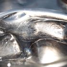 Eiswürfel im Glas