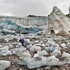 EISWÜRFELEI am 14. Juli-Gletscher