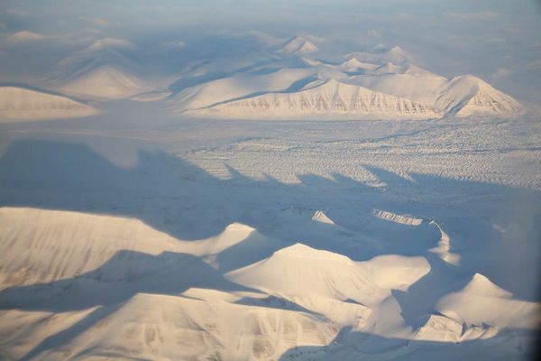 Eiswüste Spitzbergen