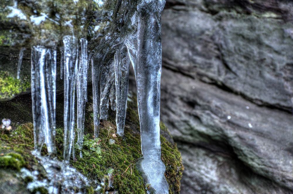 Eiszapfen Foto & Bild gefroren, winter, eis Bilder auf