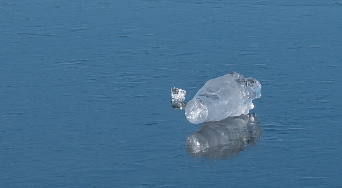 Eiszapfen auf Steinhuder Meer