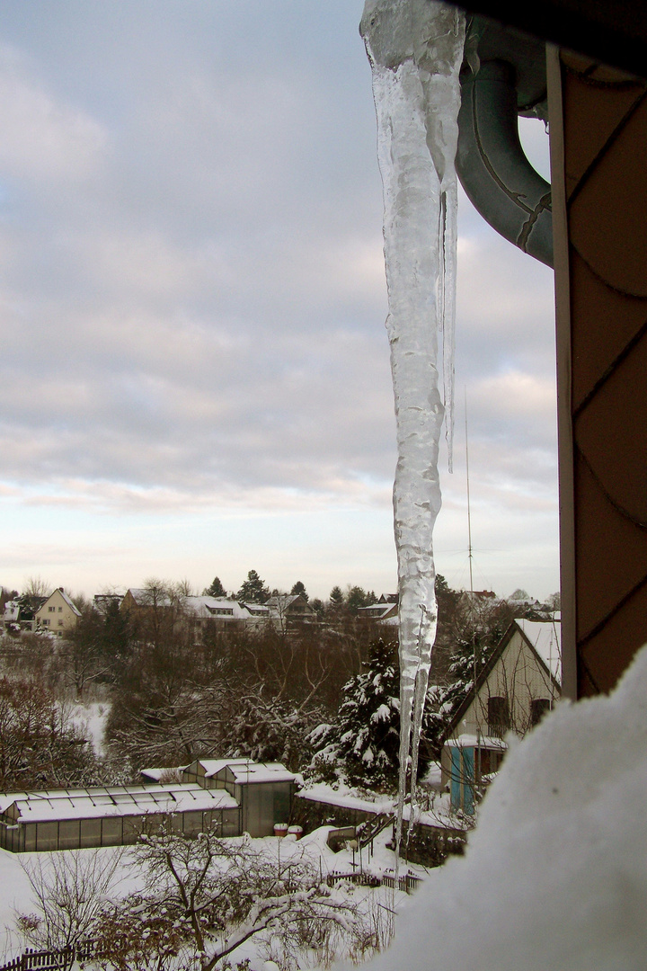 Eiszapfen!